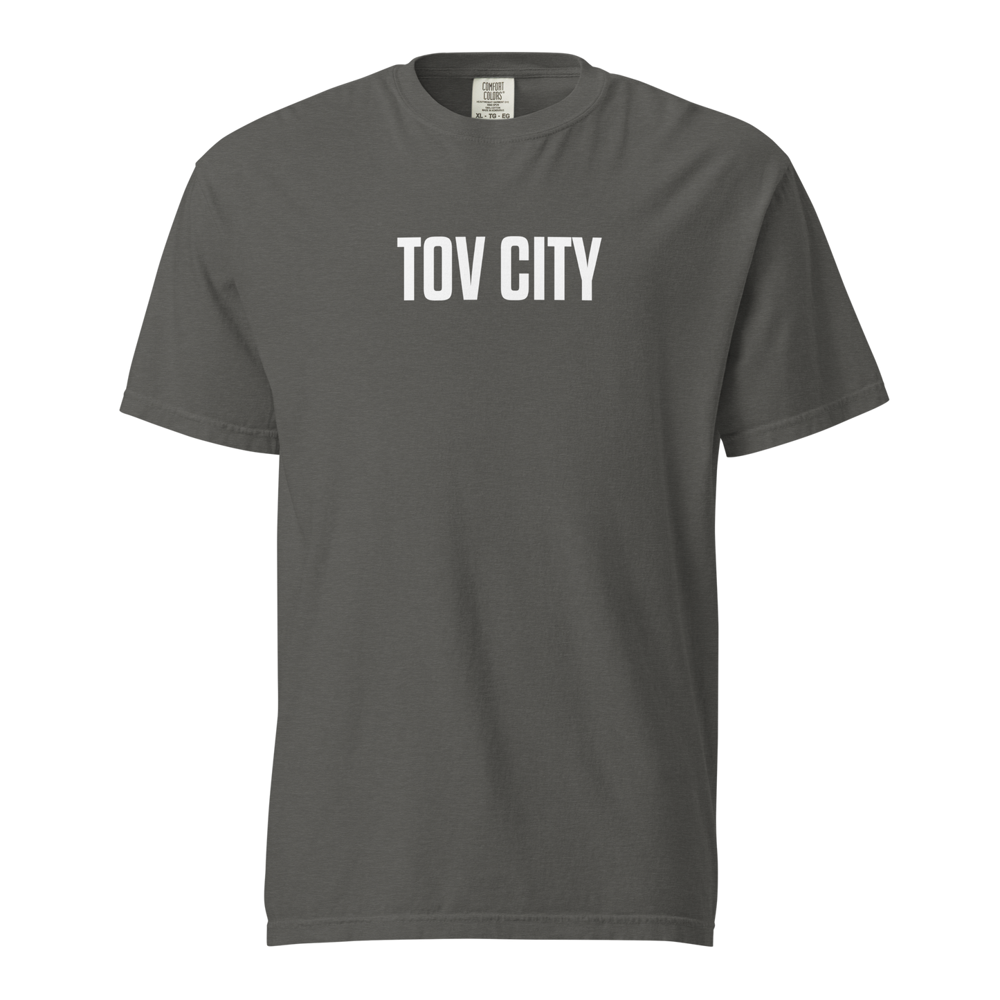 Tov City garment-dyed t-shirt